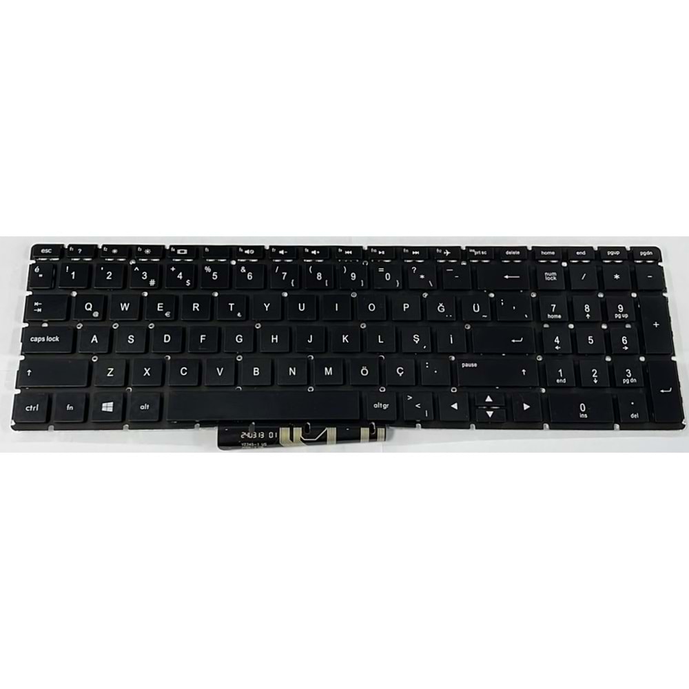 Retro NBKL1145 Hp 15-DW0000 , 15-DW Uyumlu Siyah Notebook Klavyesi