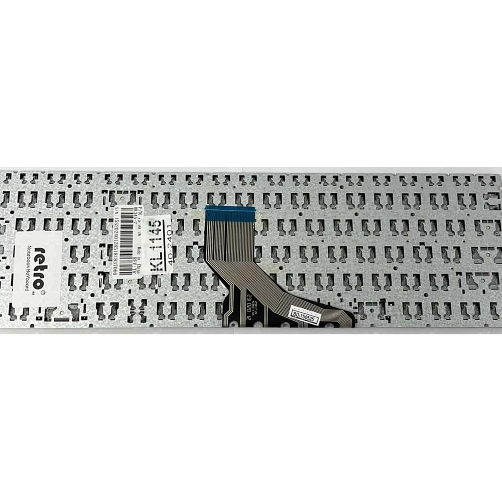 Retro NBKL1145 Hp 15-DW0000 , 15-DW Uyumlu Siyah Notebook Klavyesi