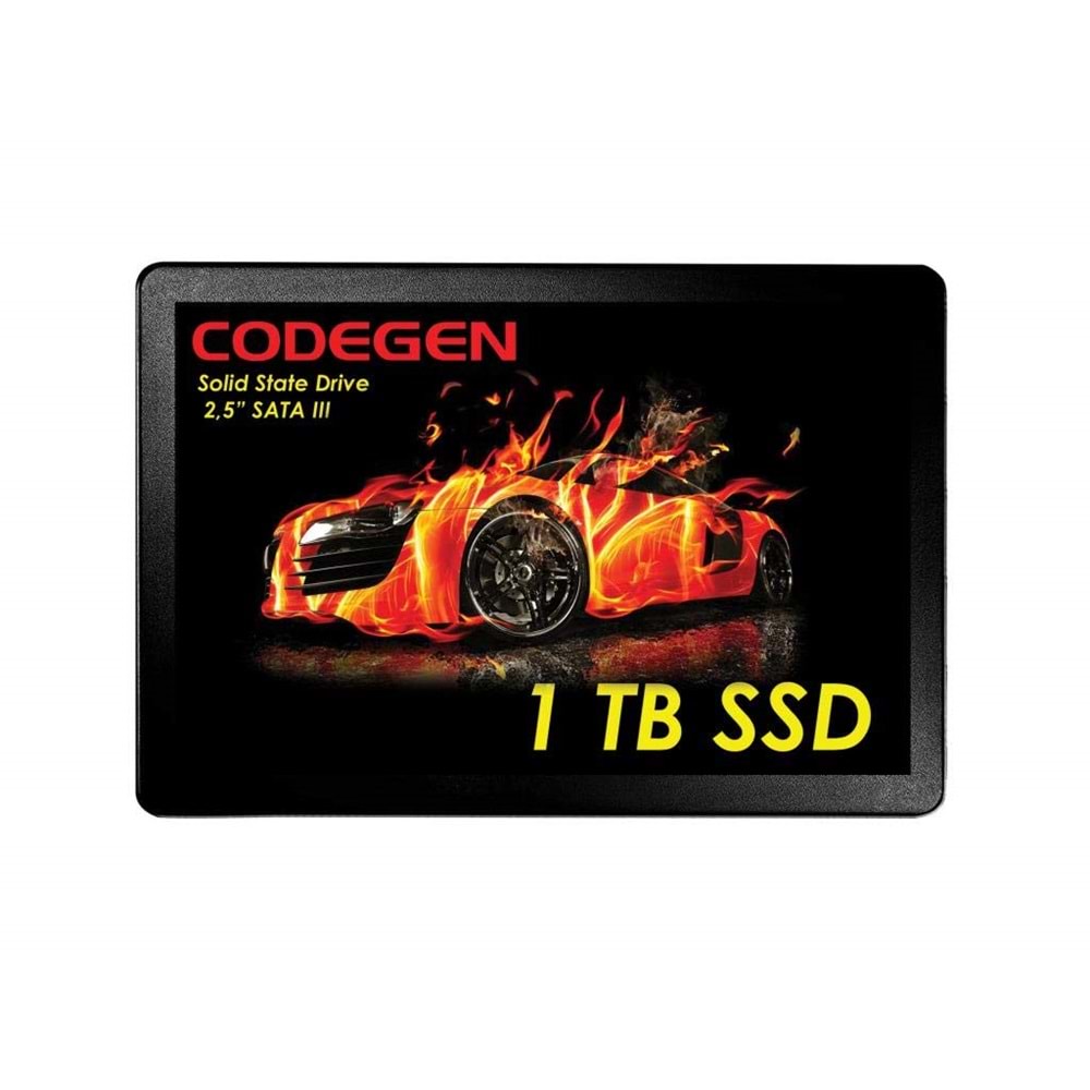 Codegen 1TB 560/500MB/s SATA3 SSD HardDisk (CDG-1TB-SSD25)