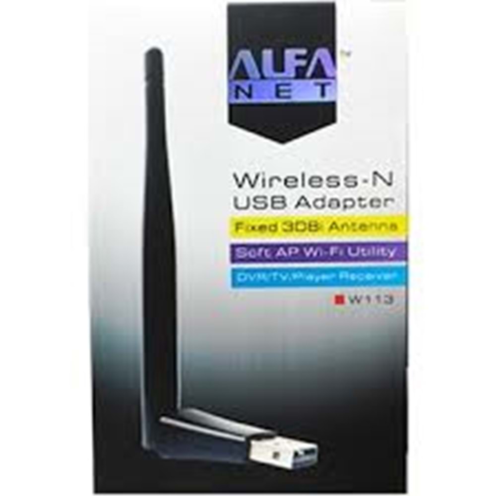 ALFANET W130 Pcı-E 300Mbps Çift Antenli Wi-Fi Adaptör