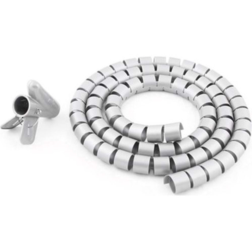 S-Link SL-195 22mm 20Mt Gri Kablo Düzenleyici Toplayıc