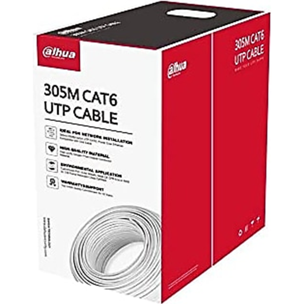 Dahua DH-PFM923I-6UN-C LSZH Halogen Free Mavi 24AWG 305M CAT6 Kablo