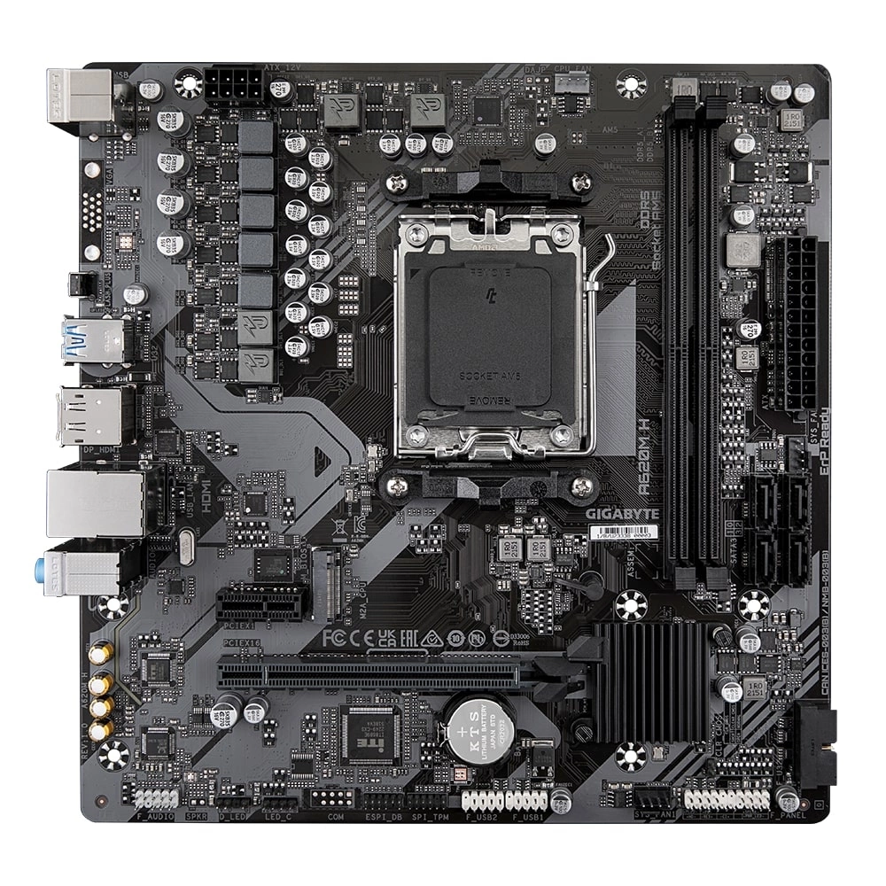 Gigabyte A620M-H DDR5 HDMI+DP PCI-E AM5 LGA1718 mATX Anakart