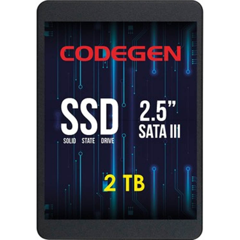 Codegen 2TB 560/500MB/s SATA3 SSD Disk (CDG-2TB-SSD25)