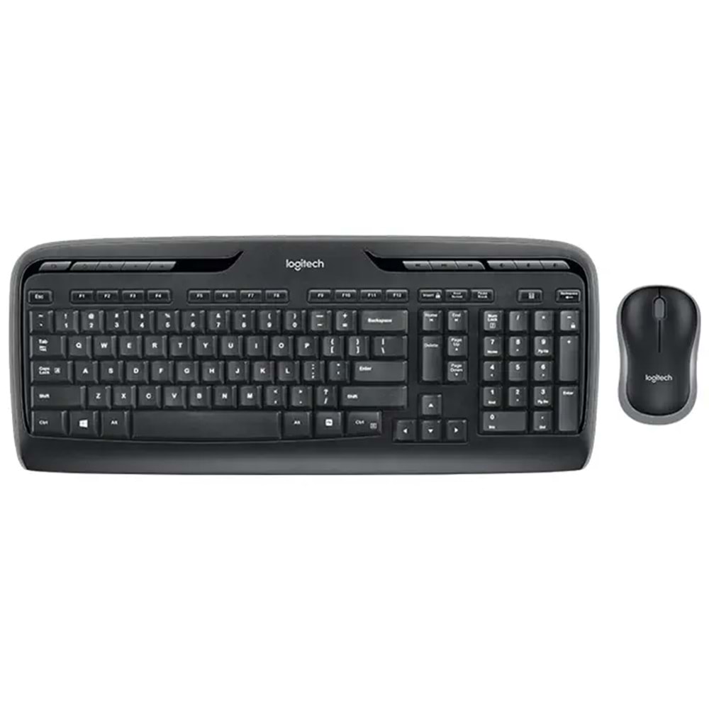 Logitech MK330 2.4GHZ Siyah Klavye Mouse Set (920-003988)