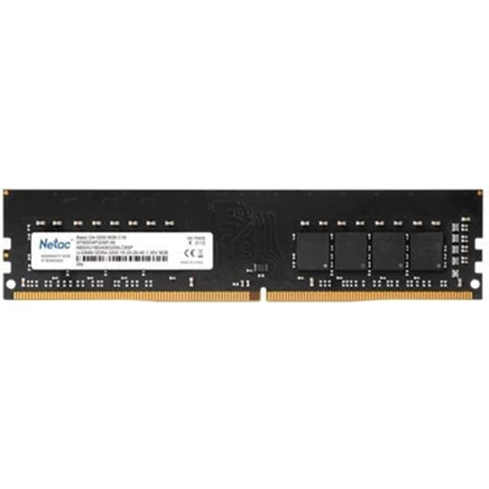 Netac Basic 8GB 3200MHZ DDR4 Masaüstü Bellek Ram (NTBSD4P32SP-08CL16)