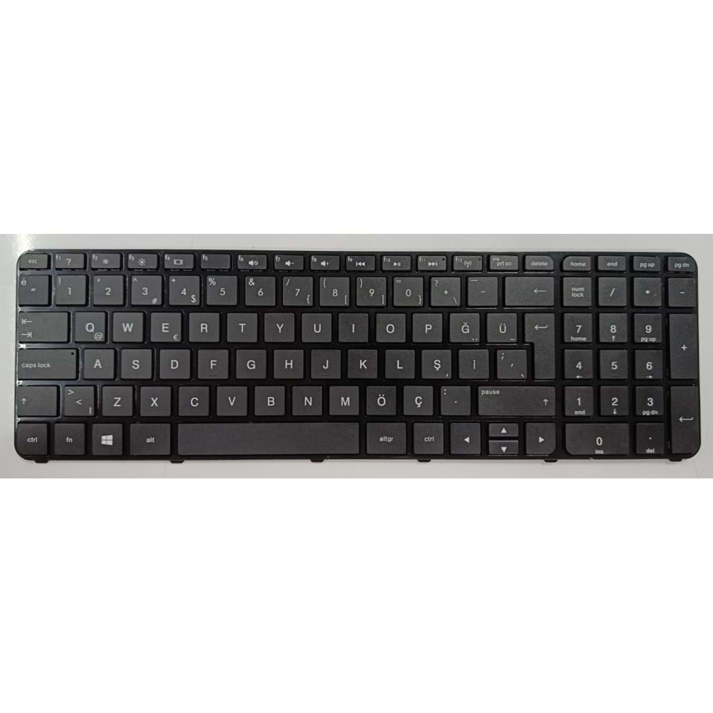 Retro NBKL0088 HP Pavilion 15-B000 Slebook Uyumlu Siyah Notebook Klavyesi