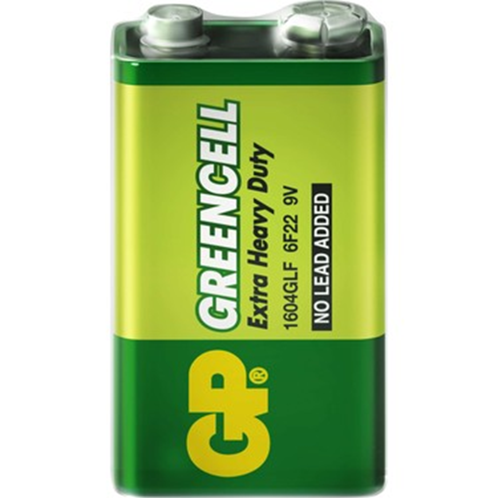 GP Greencel 9V Çinko Pil GP1604G-S1