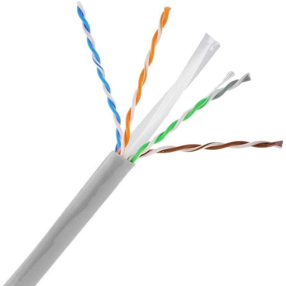 Dahua PFM922I-6UN-C CAT6 305M 23AWG Gri İç Ortam Top Kablo