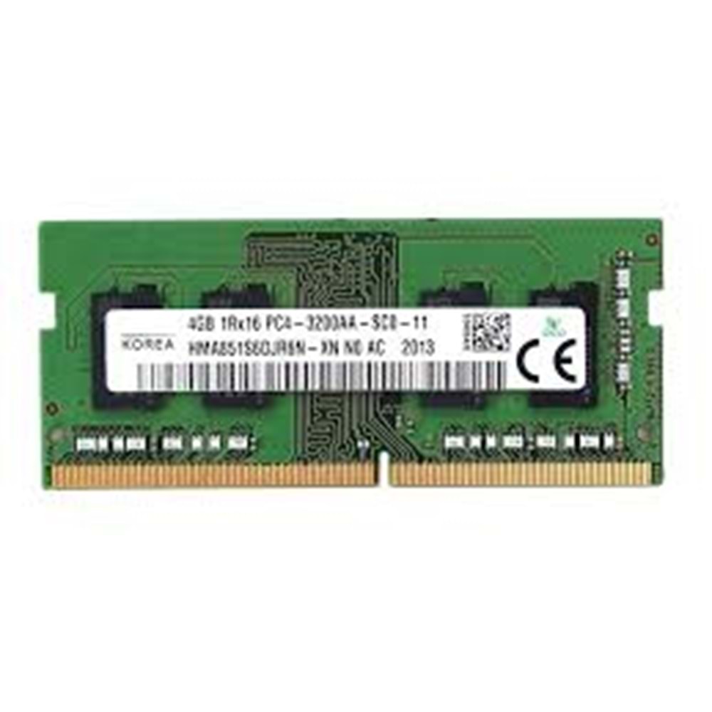 Skhynix 4GB 3200MHZ DDR4 CL22 SODIMM Notebook Bellek Ram (MA851S6DJR6N-XN)
