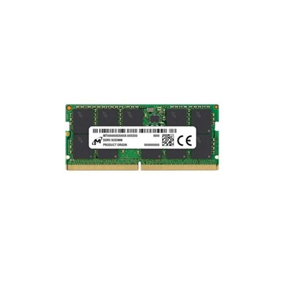 Micron 8GB 4800MHZ DDR5 CL40 Notebook Bellek Ram (MTC4C10163S1SC48BA1)