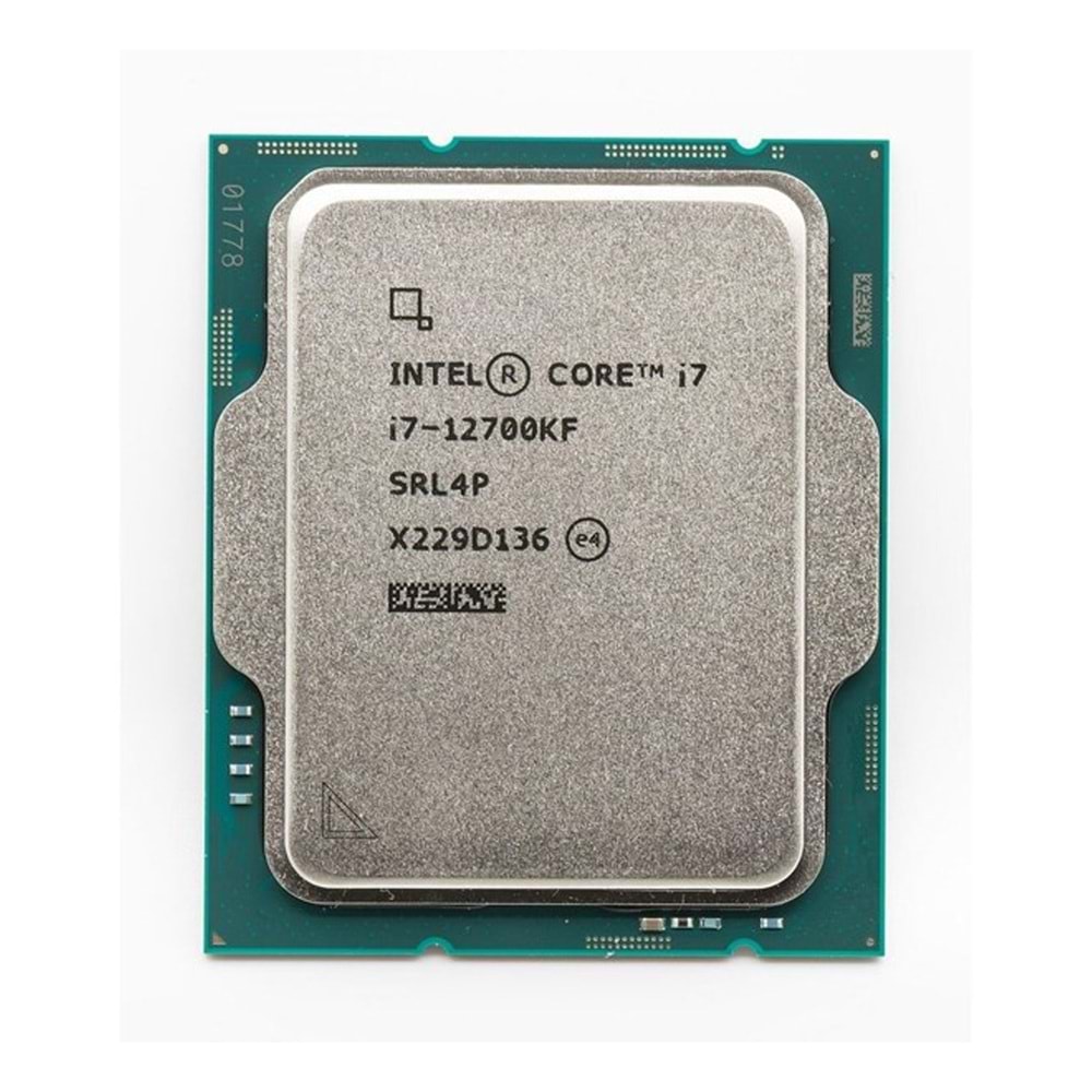 INTEL CORE I7-12700KF 3.6GHZ 25MB 12CACHE Tray İşlemci