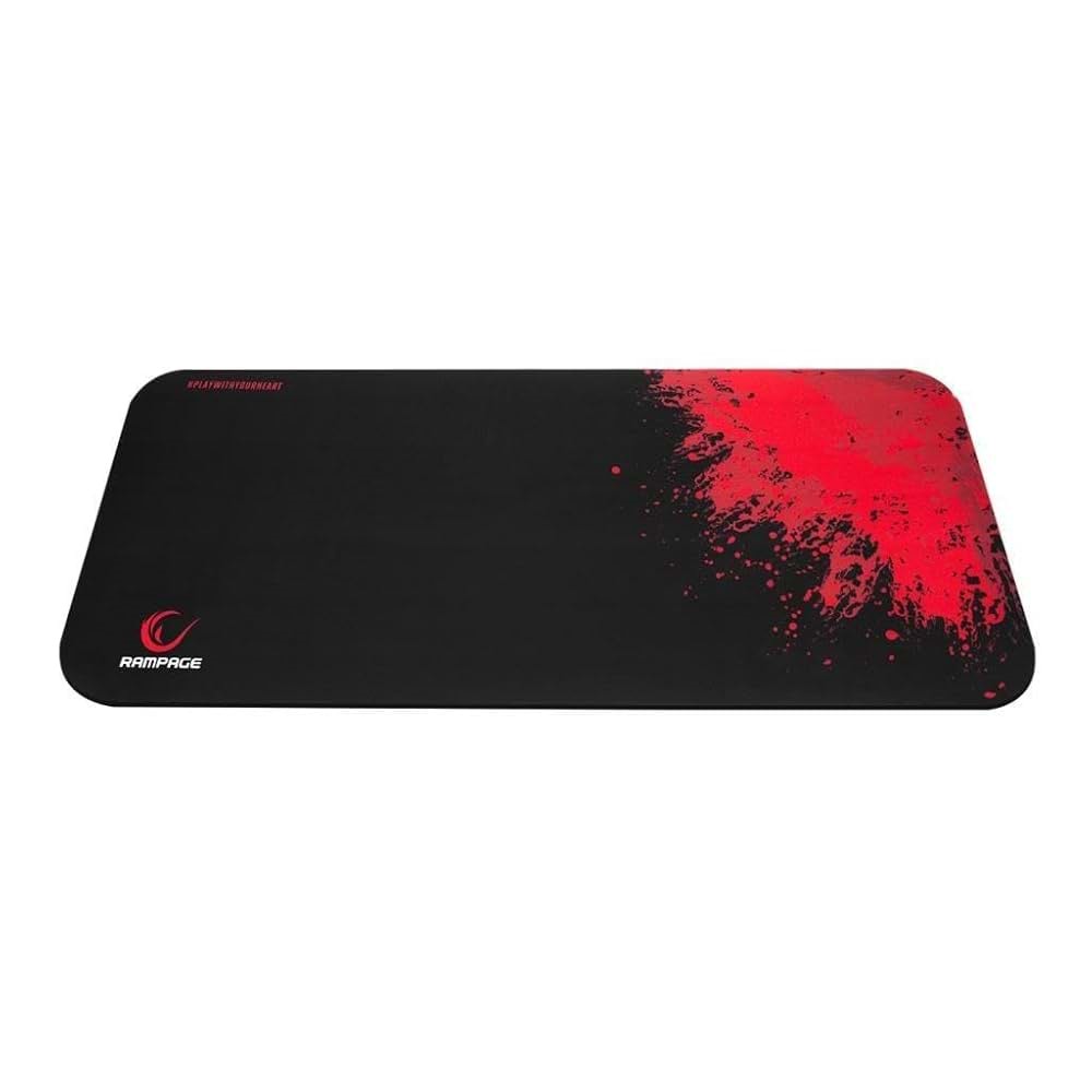 Rampage MP-20 X-JAMMER 300*700*3MM Gaming Oyuncu Siyah/Kırmızı Mouse Pad