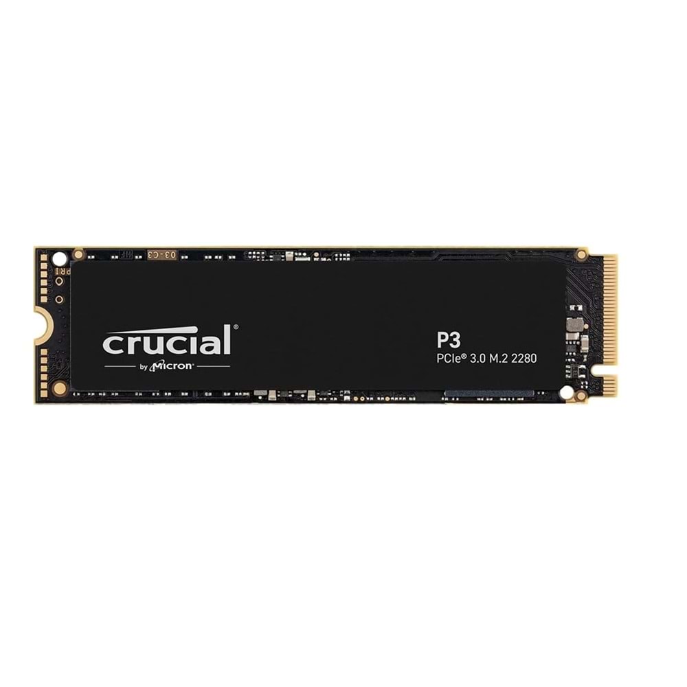 Crucial P3 1TB 3500/3000MB/s PCIE3.0 M.2 NVME SSD Disk (CT1000P3SSD8)