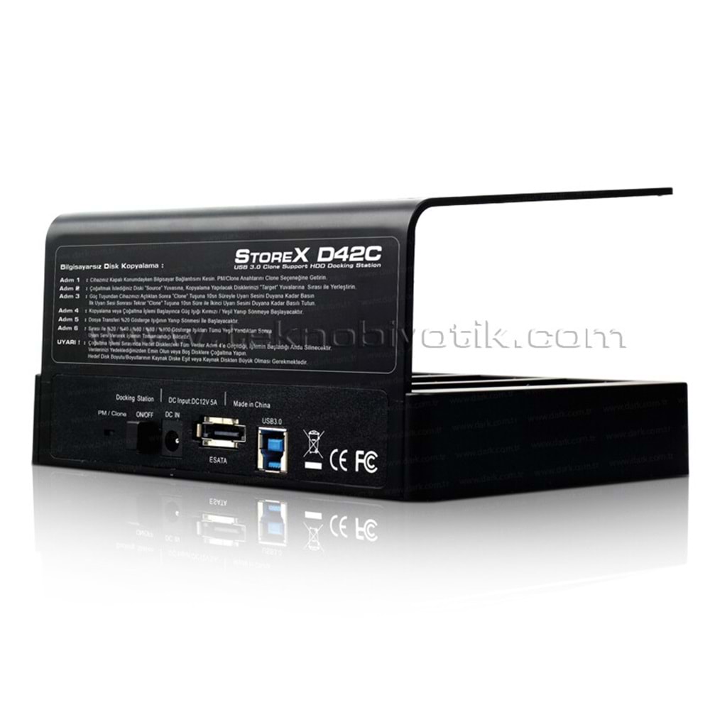 DARK STOREX D42C USB3.0 4XPORT CLONE DOCKING (DK-AC-DSD42C)