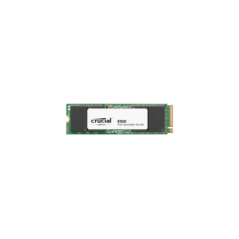 CRUCIAL E100 1TB 5000/4500MB/S M.2 NVME 2280 GEN4 NAND SSD Disk (CT1000E100SSD8)