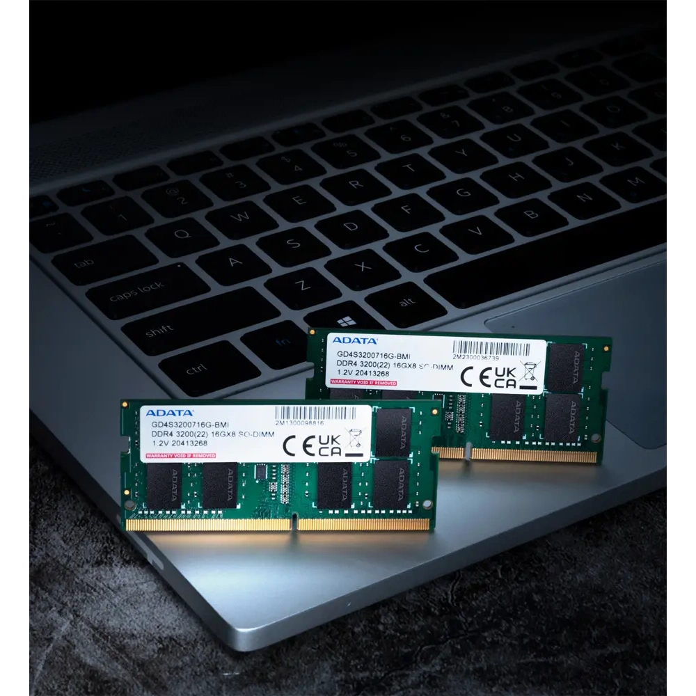 Adata 4GB DDR4 3200MHZ CL22 1.2V Notebook Bellek Ram (AO1P32NC4U1-BIES)