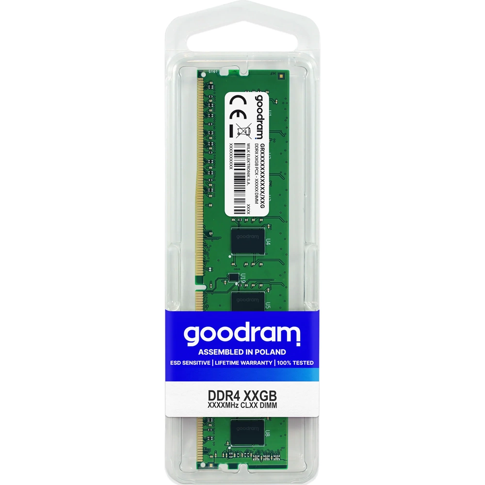 Goodram 16GB DDR4 3200MHZ CL22 Masaüstü Bellek Ram (GR3200D464L22/16G)
