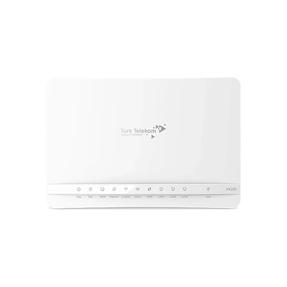 TP-Link VX231 AX1800 Wi-Fi 6 VDSL2/ADSL/Fiber 5GHZ Modem