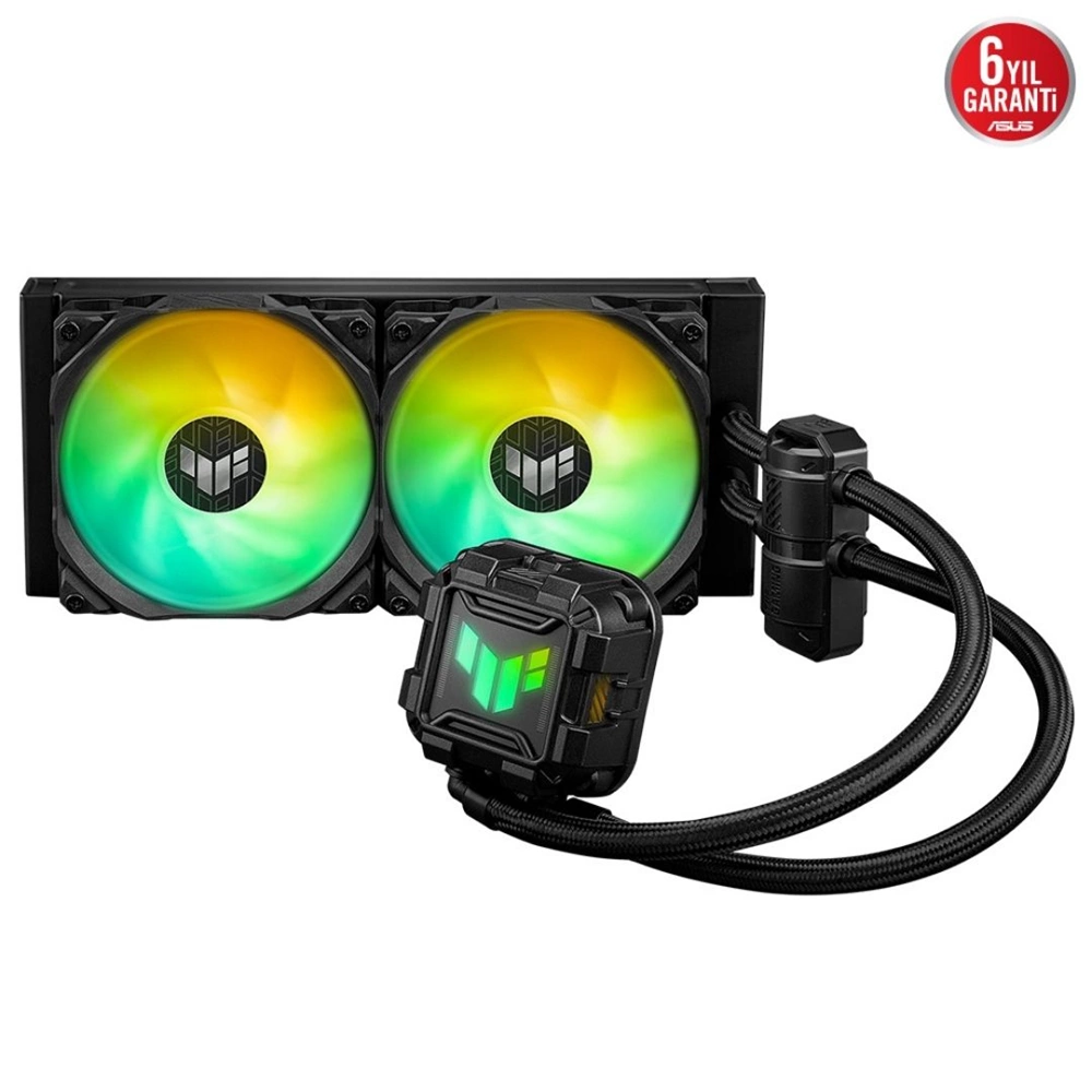 Asus TUF GAMING LC II 240 ARGB 240MM Yönlendirilebilir INTEL/AMD 1700P Uyumlu Sıvı Soğutma