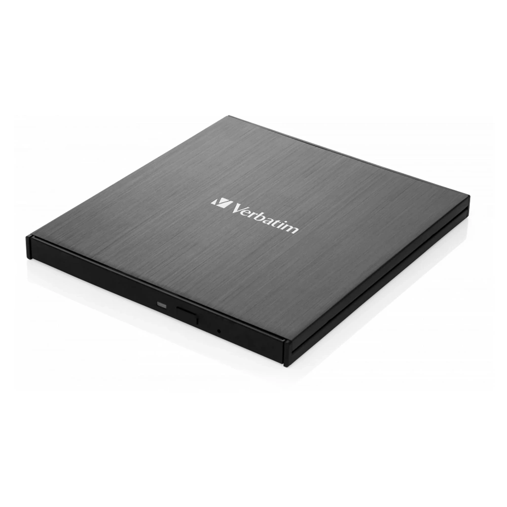 Verbatim 43886 Harici External Slimline CD/DVD USB2.0 Siyah Okuyucu Yazıcı