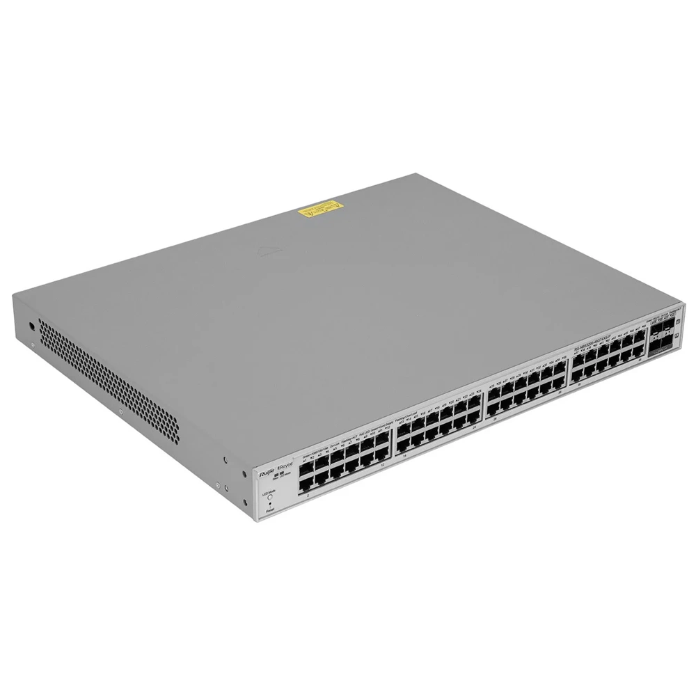 Ruijie Reyee RG-NBS3200-48GT4XS-P 48PORT 10/100/1000 4x10G SFP+ 370W PoE Yönetilebilir Rack Mount Switch