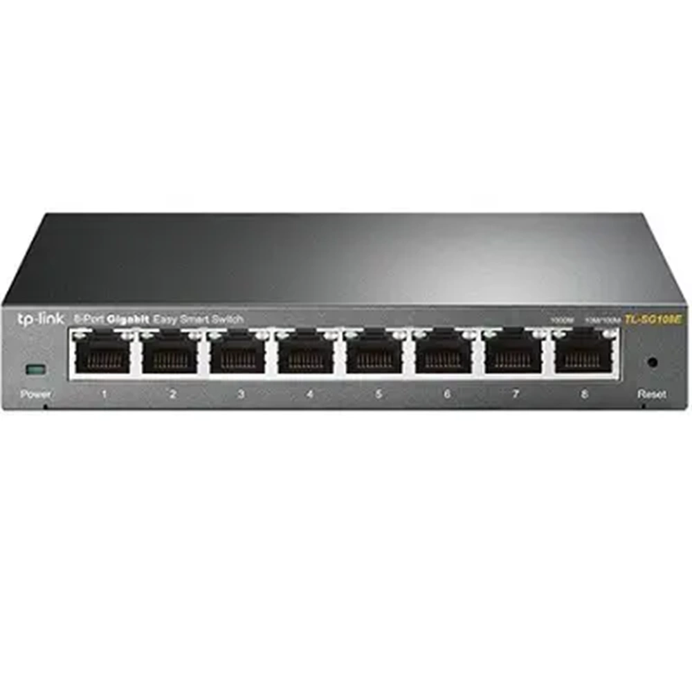 TP-Link TL-SG108E 8PORT 10/100/1000 Easy Smart Yönetilebilir Metal Kasa Switch