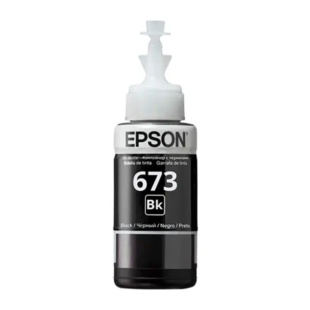 Epson T6731 Siyah Şişe Orjinal Yazıcı Mürekkepi (Black T67314A)