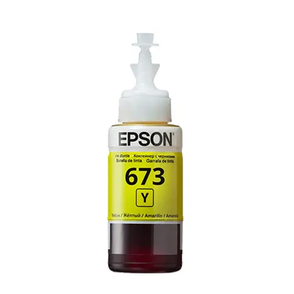 Epson T6734 Sarı Şişe Orjinal Yazıcı Mürekkepi (Yellow C13T67344A)