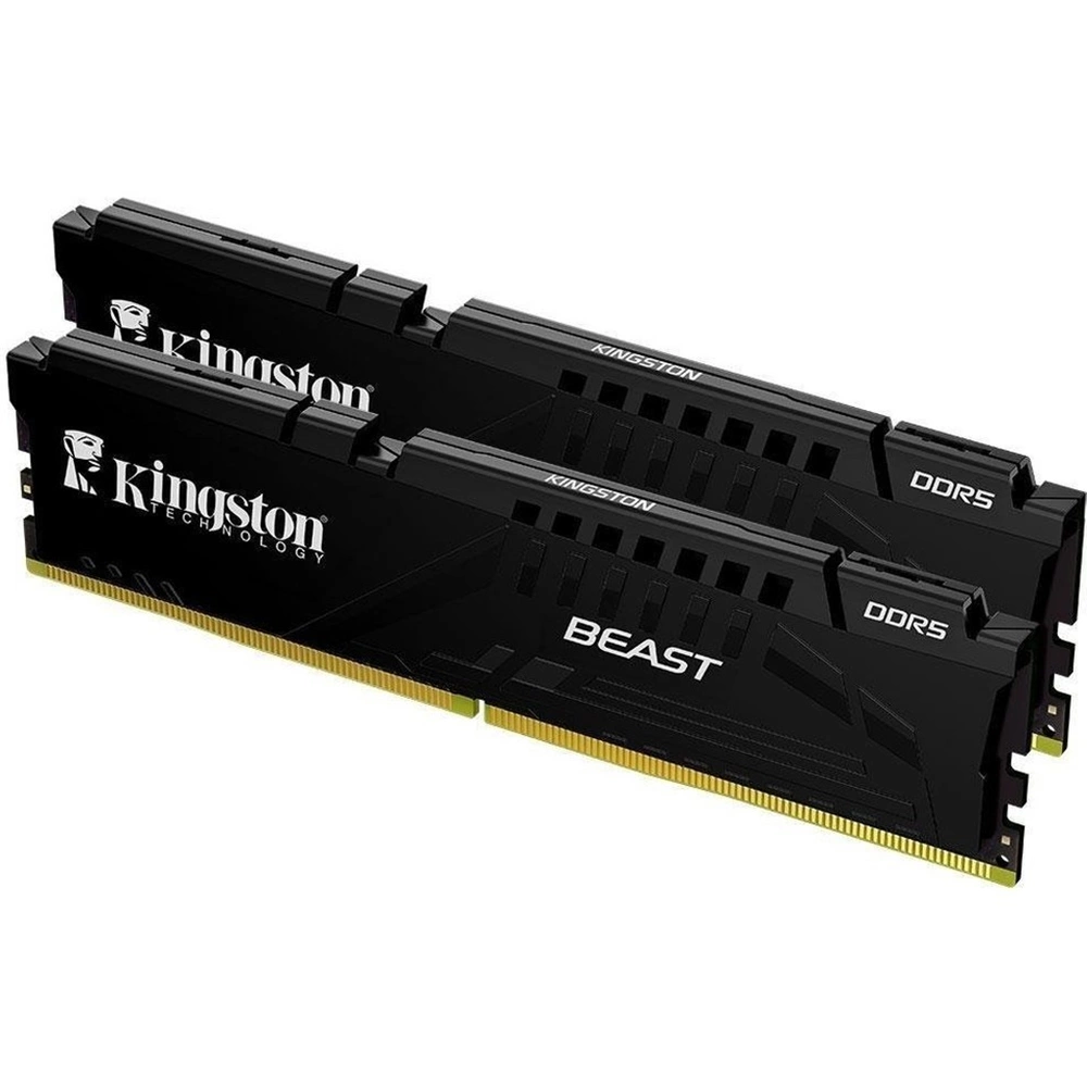 Kingston Beast 64GB (2x32GB) DDR5 5600MHZ CL36 Soğutuculu Masaüstü Gaming Ram (KF556C36BBEK2/64TR)