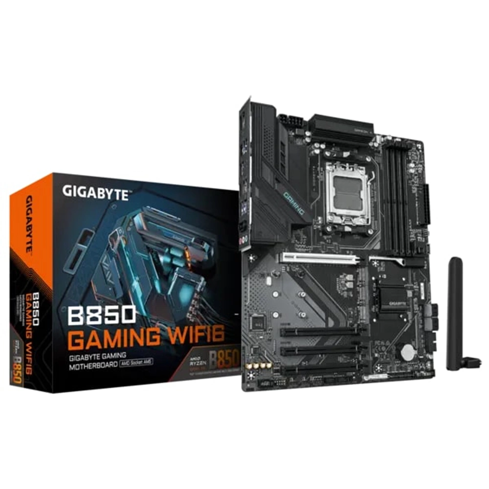 Gigabyte B850 Gaming Wi-Fi6 AM5(LGA1718) 8200MHZ(OC) ATX Gaming Oyuncu Ekran Kartı