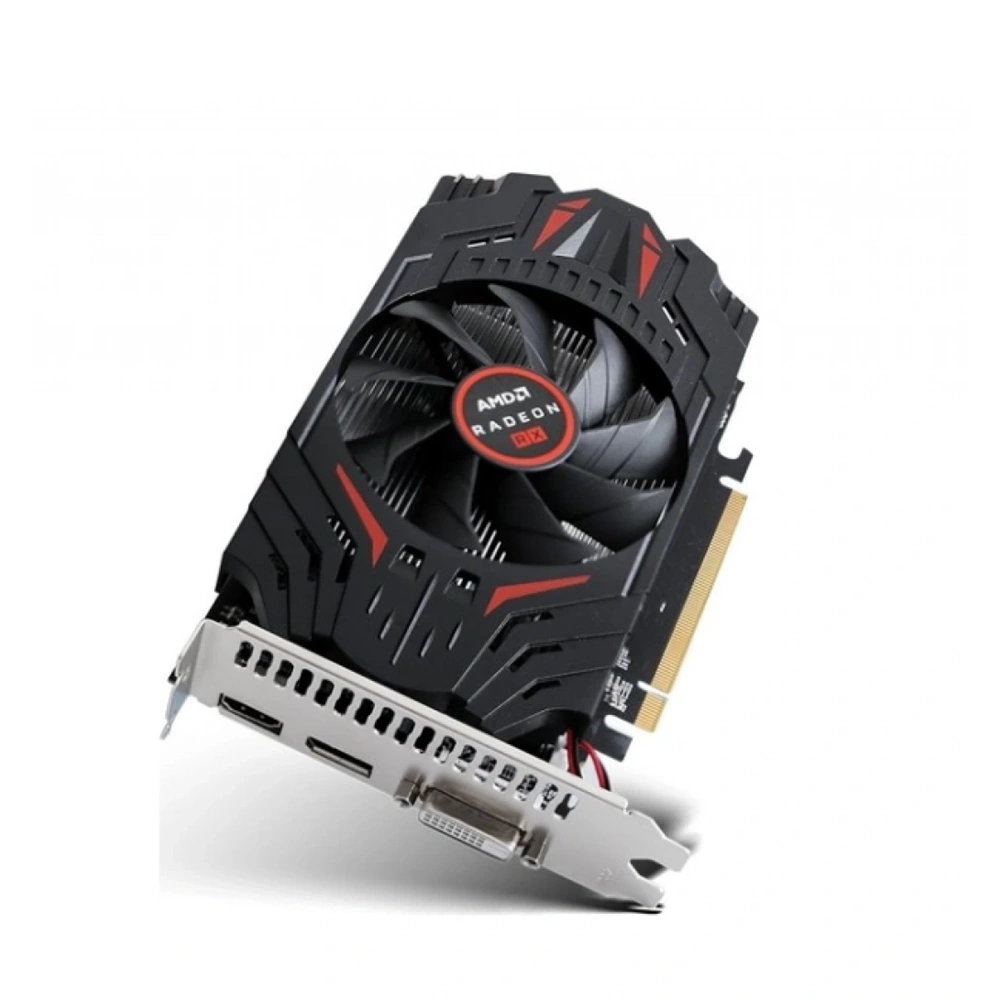 Turbox Arcade Hero Radeon RX550 4GB GDDR5 128BIT 1xDVI 1xHDMI 1xDP Gaming Oyuncu Ekran Kartı (RX550-4GD5)