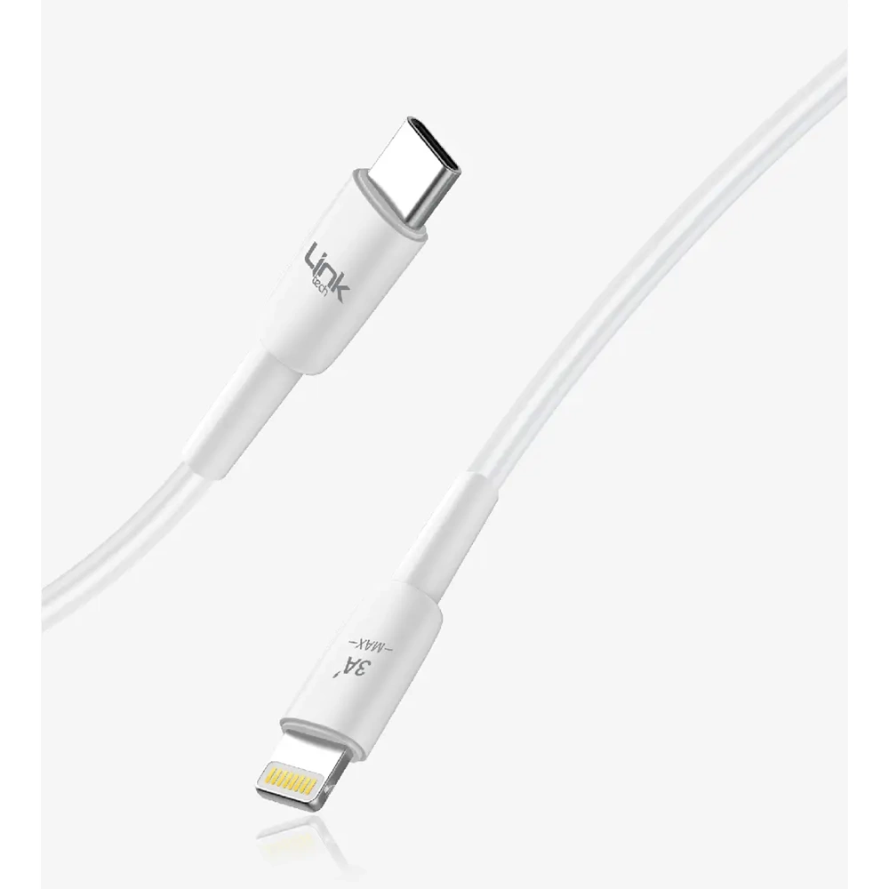 Linktech LCA-K608 TYPE-C to Lightning 5V 3A 2M 30W İphone Şarj ve Data Kablosu
