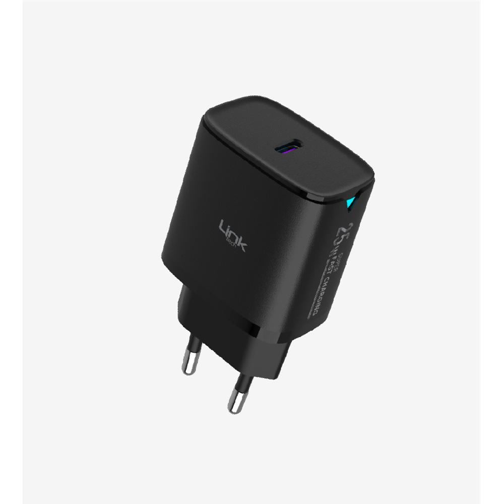 Linktech LSC-C310 25W 5V 3A 1xTYPE-C PD3.0 QC4.0 Hızlı Şarj Adaptörü