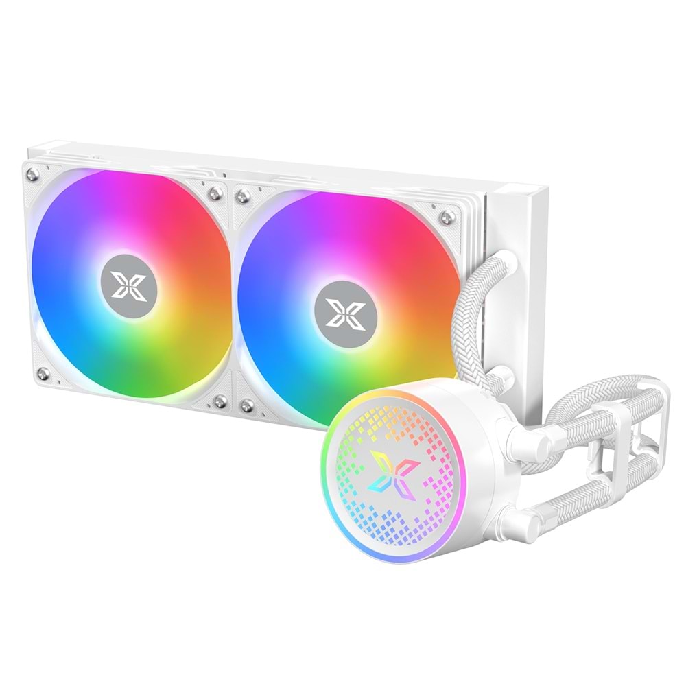 Xigmatek EN42980 FENIX 240 ARCTIC 240MM 1800RPM ARGB Beyaz Sıvı Soğutma