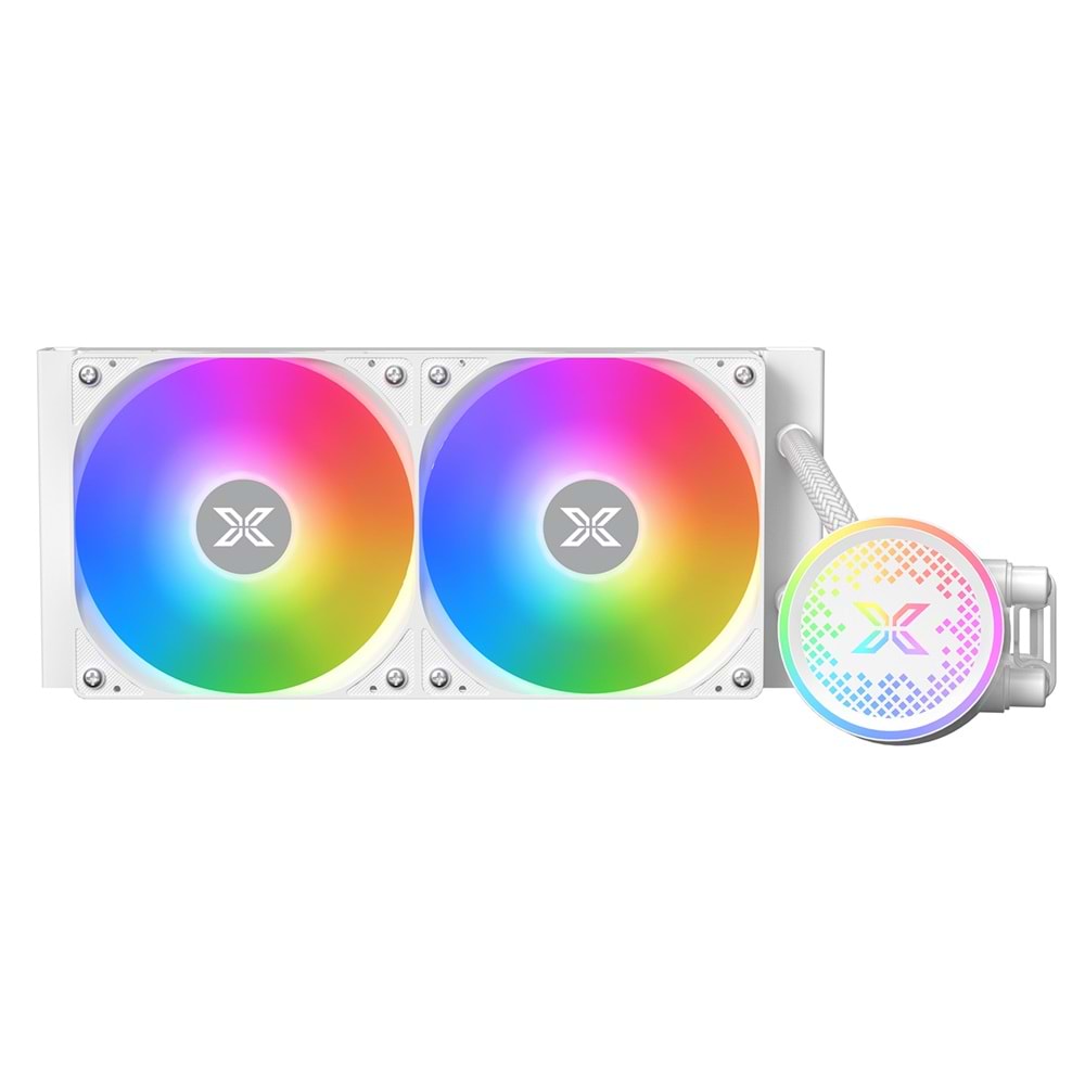 Xigmatek EN42980 FENIX 240 ARCTIC 240MM 1800RPM ARGB Beyaz Sıvı Soğutma