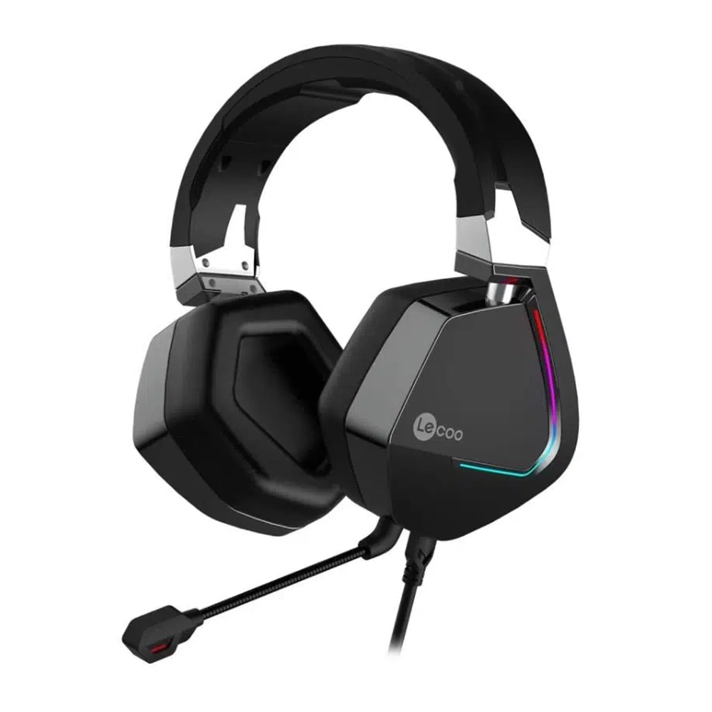 Lenovo Lecoo HT402 Rgb 7.1 Usb Surround Kulaküstü Gaming Oyuncu Kulaklığı