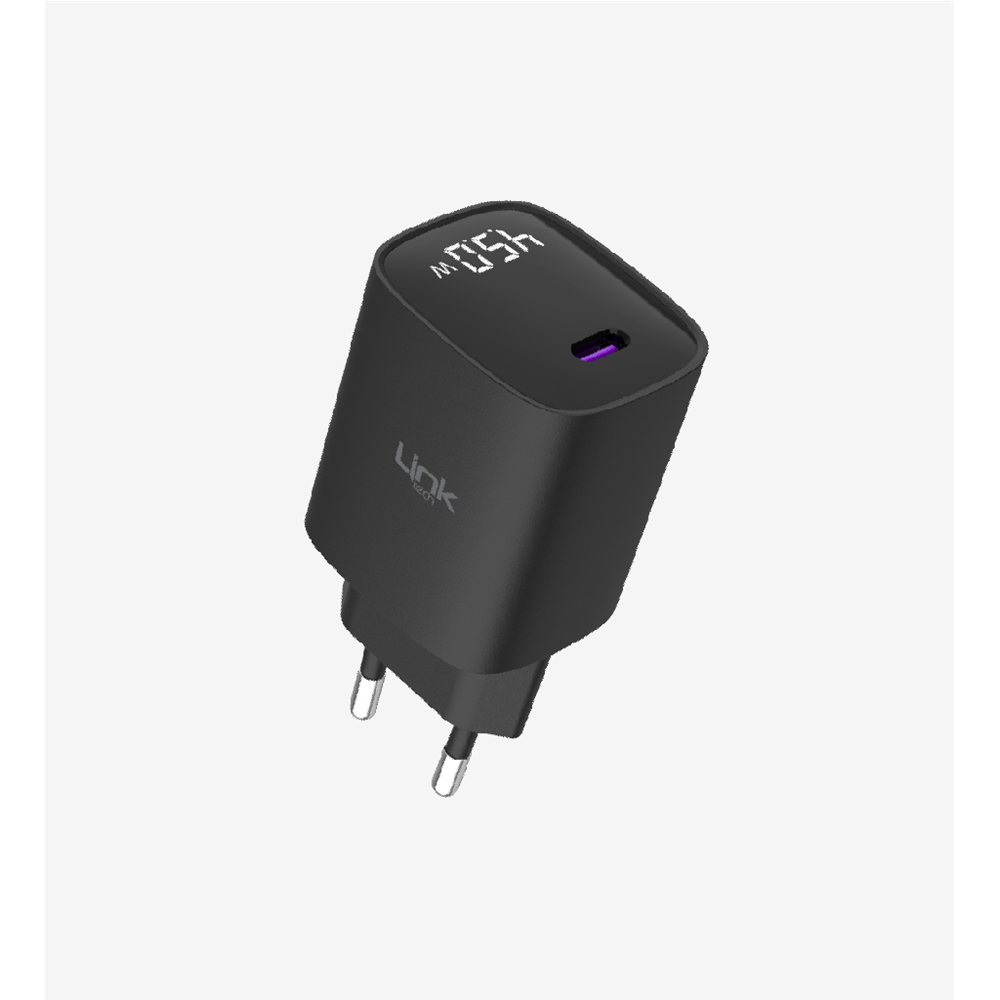 Linktech LNG-G851 45W 5V 3A 1xTYPE-C PD3.0 QC4.0+ Mini Hızlı Şarj Adaptörü