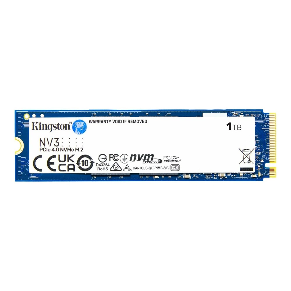 Kingston NV3 1TB 6000/4000MB/S GEN4 PCIE NVME M.2 SSD Disk (SNV3S/1000G)