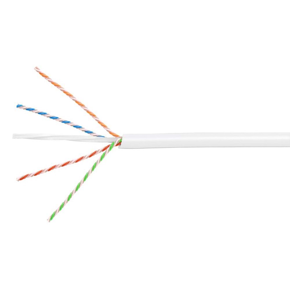 Cabcom 100M CAT6 23AWG UTP-LZSH Kutulu İnternet Kablosu