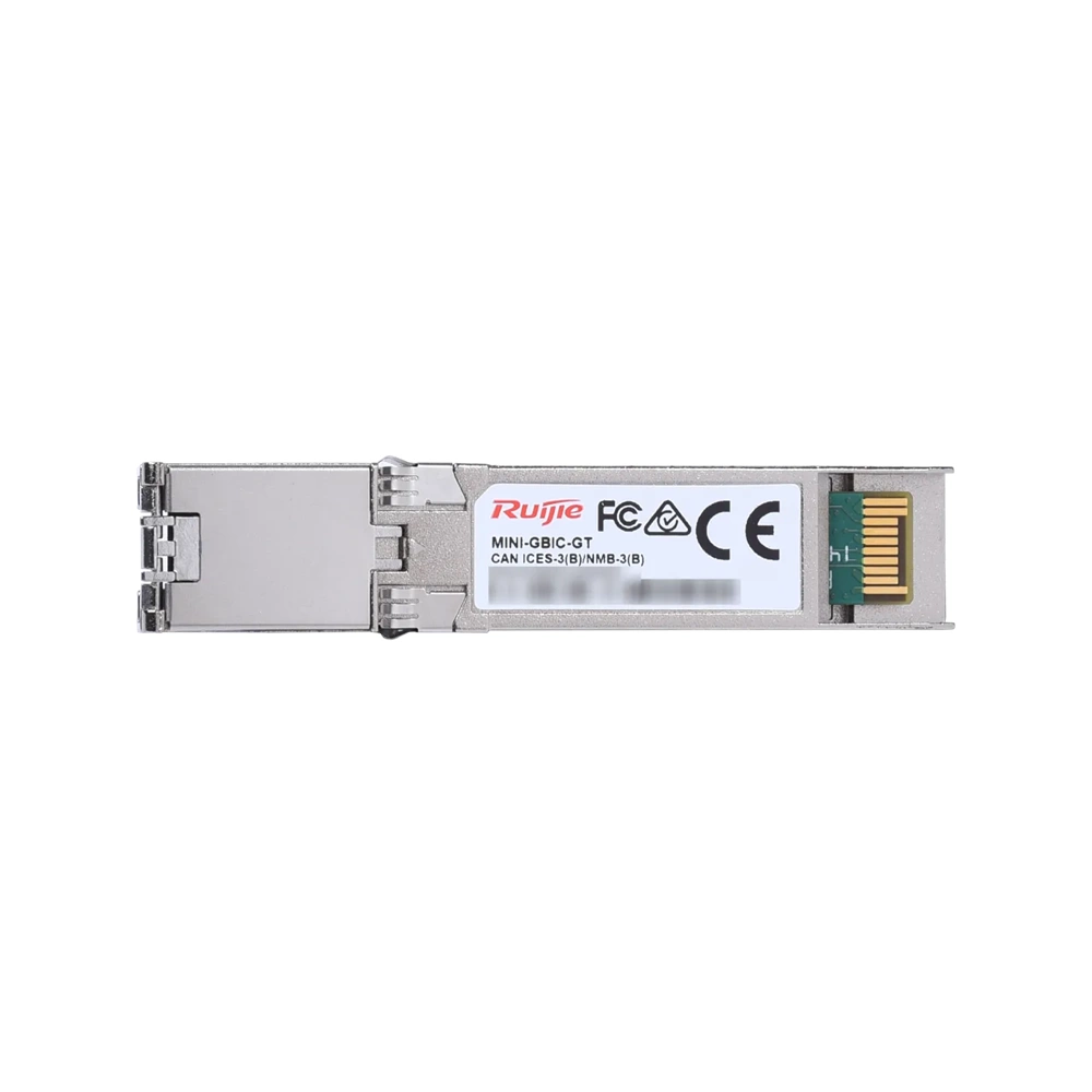 Ruijie Reyee MINI-GBIC-GT 1000BASE-T SFP Bakır RJ45 100-M Transceiver Modülü