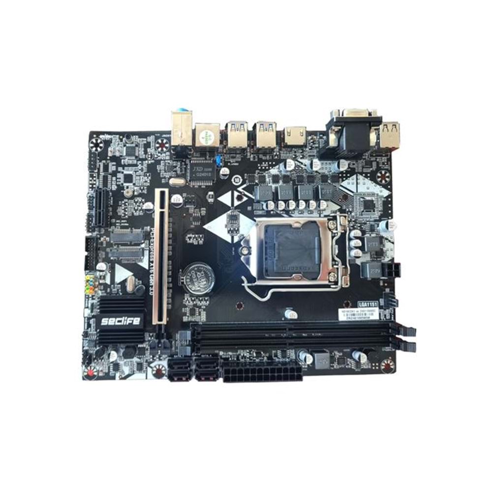 Seclife H310DA DDR4 HDMI PCIE 16X V3.0 1151P 6/7/8/9.Nesil Destekli MATX Anakart
