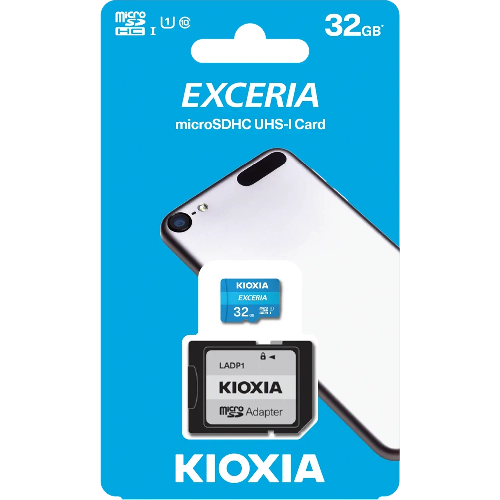 Kioxia Exceria CLASS10 UHS-I U1 32GB Micro SD Hafıza Kartı (LMEX1L032GG2)