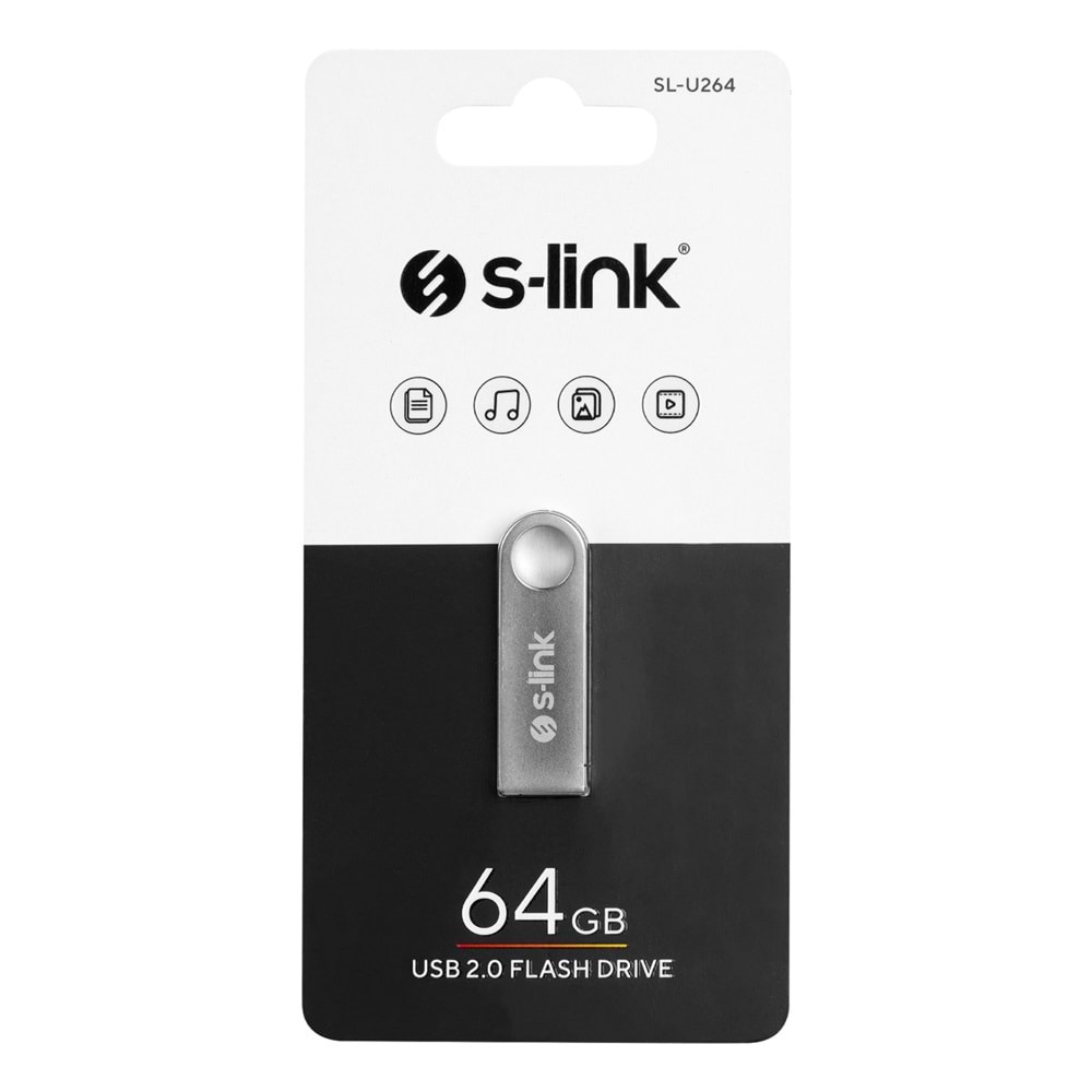 S-Link SL-U264 64GB USB2.0 USB Flash Bellek