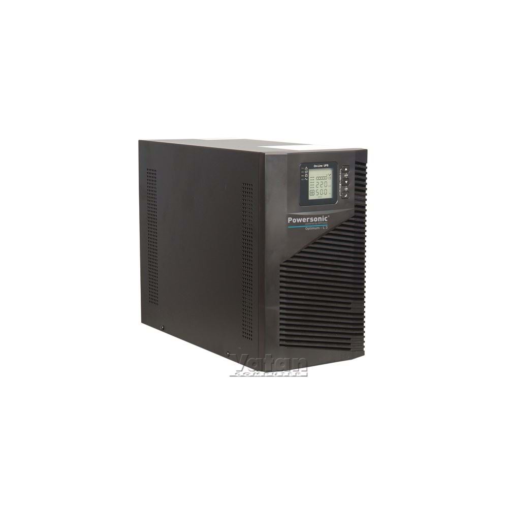 PowerPsonic PWRS-1103 3KVA 2700W 3KVA Online UPS Güç Kaynağı