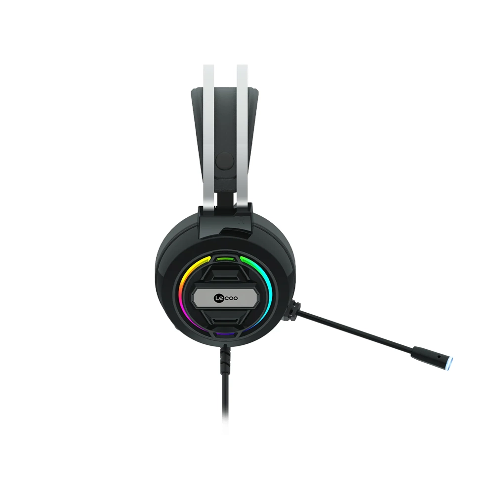 Lenovo Lecoo HT401-3.5+USB 3.5MM Jack + USB RGB 103DB 7.1Surround Gaming Oyuncu Kulaklığı