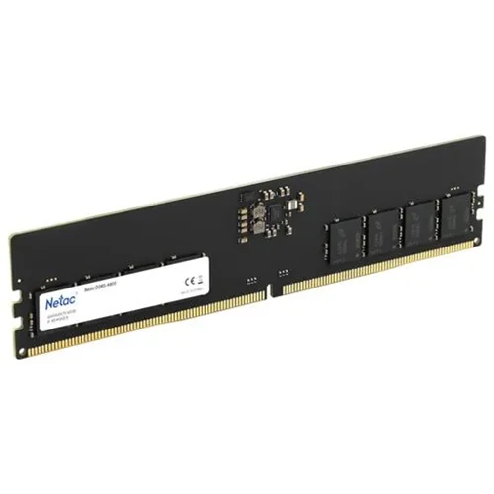 Netac 16GB 5600MHZ CL46 1.1V UDIMM Masaüstü Bellek Ram (NTBSD5P56SP-16)