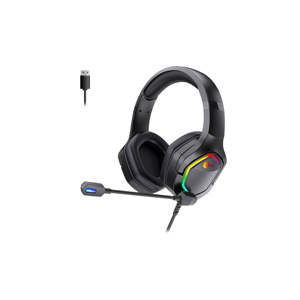 Lenovo Lecoo HT403 USB2.0 RGB 122DB 7.1Surround Gaming Oyuncu Kulaklığı