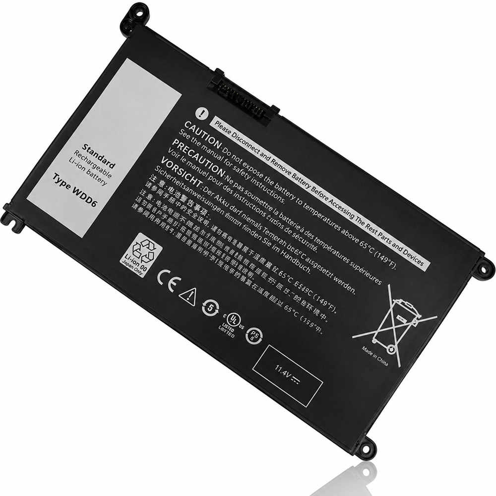 Freecell FC-DL003 Dell Inspiron 5567 , 7560 , WDX04R Uyumlu Siyah Notebook Bataryası