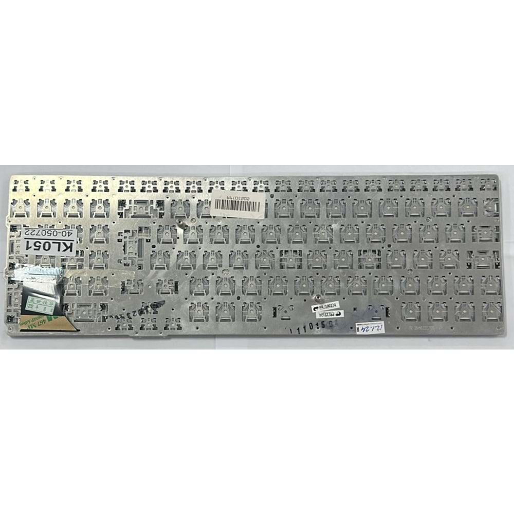 Retro NBKL051 Sony Vaio VPSCE Uyumlu Gümüş Notebook Klavyesi